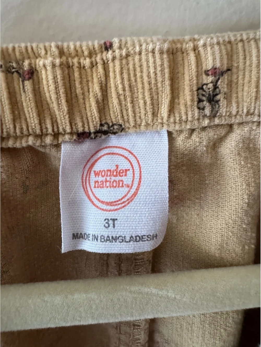 Wonder nation 3T overall dress